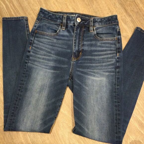 American Eagle Super Hi-Rise Jegging 2 - Picture 1 of 8